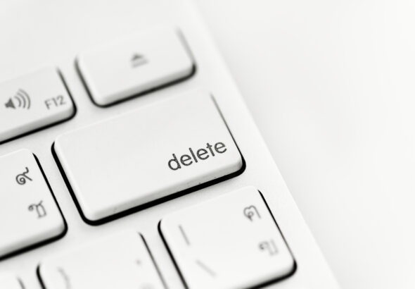 klawisz delete na klawiaturze